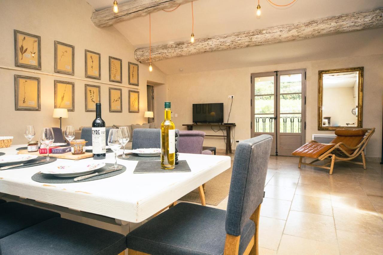 Apartamento Domaine Des Peyre Robion en Luberon Exterior foto